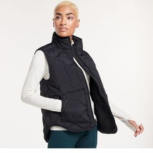 Womens flx quilted packable vest